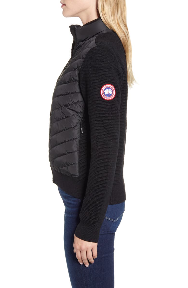 Canada Goose Hybridge Quilted & Knit Jacket, Alternate, color, 