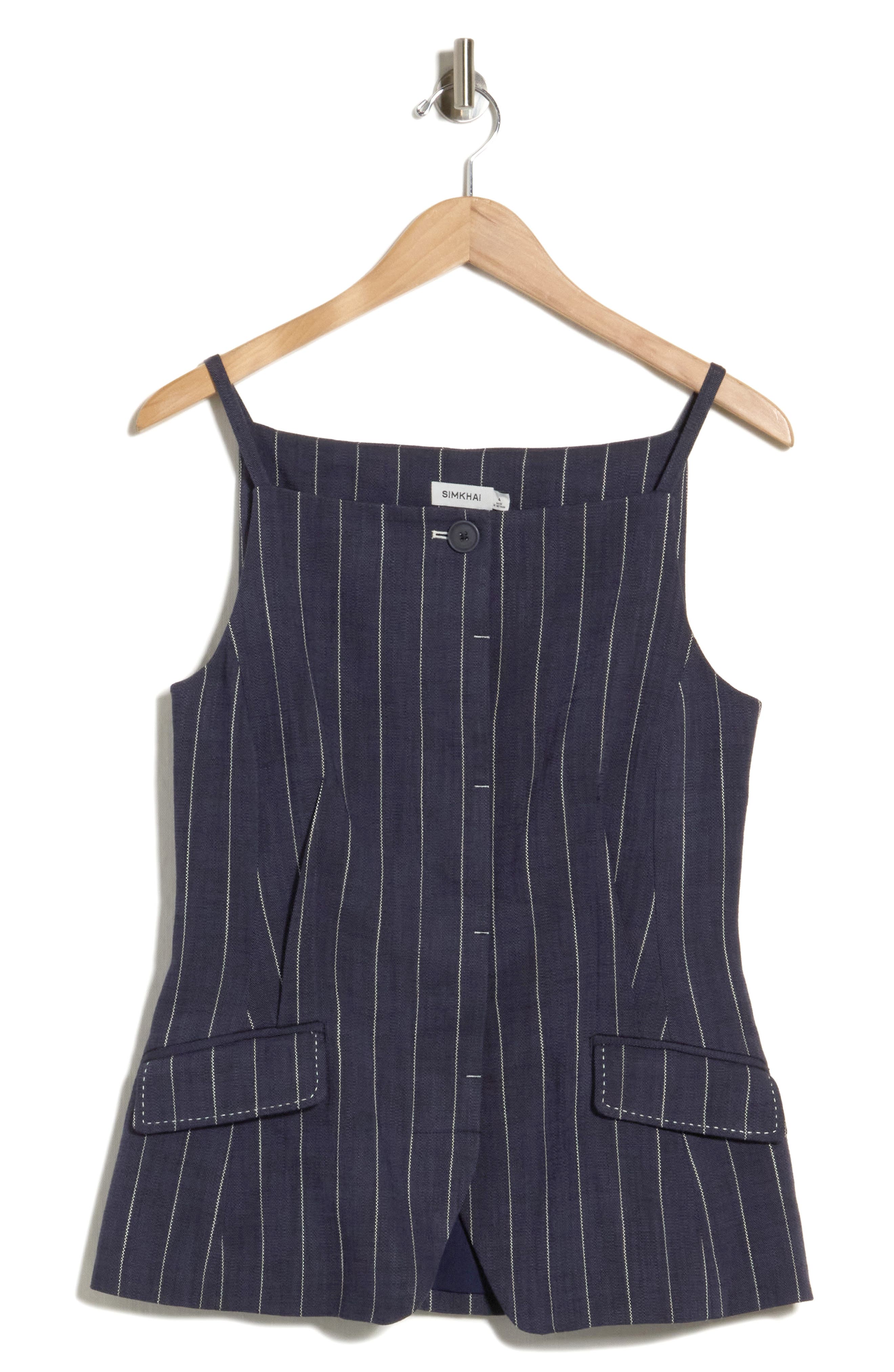 Edie Striped Sleeveless Top