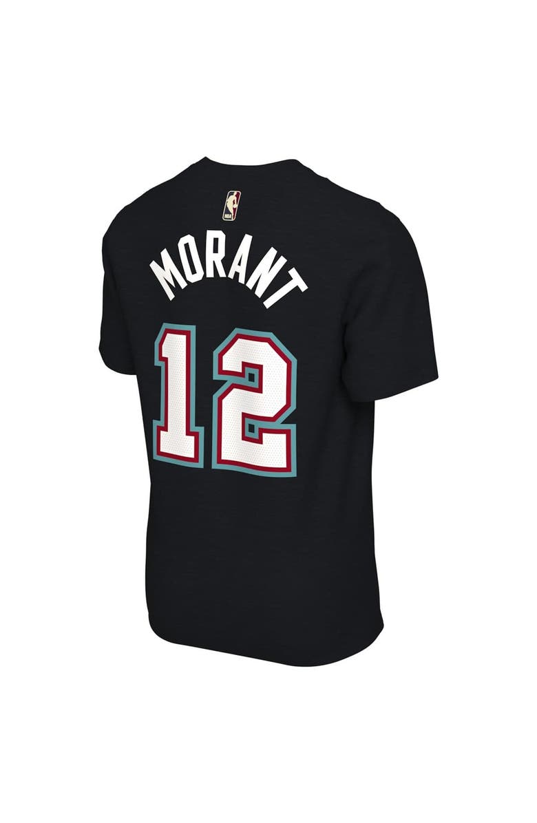 Nike Unisex Nike Ja Morant Black Memphis Grizzlies Name & Number T-Shirt - Classic Edition, Alternate, color, Black