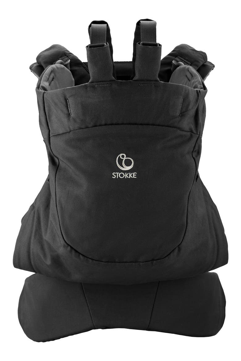 MyCarrier Front/Back Baby Carrier, Main, color, BLACK