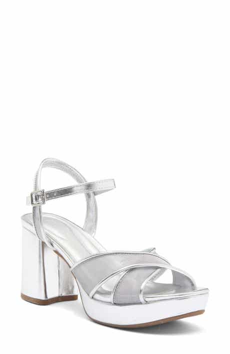 Reaction Kenneth Cole Reeva Mesh Strap Platform Sandal