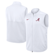 Nike Men's Nike White Alabama Crimson Tide Primetime Victory Therma-FIT Full-Zip Vest
