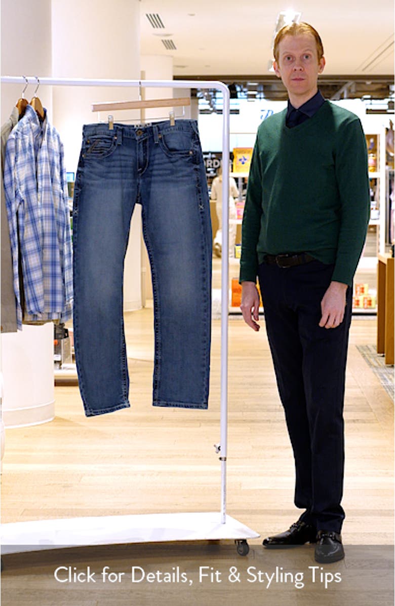 M7 Slim Fit Wessley Straight Leg Jeans, sales video thumbnail