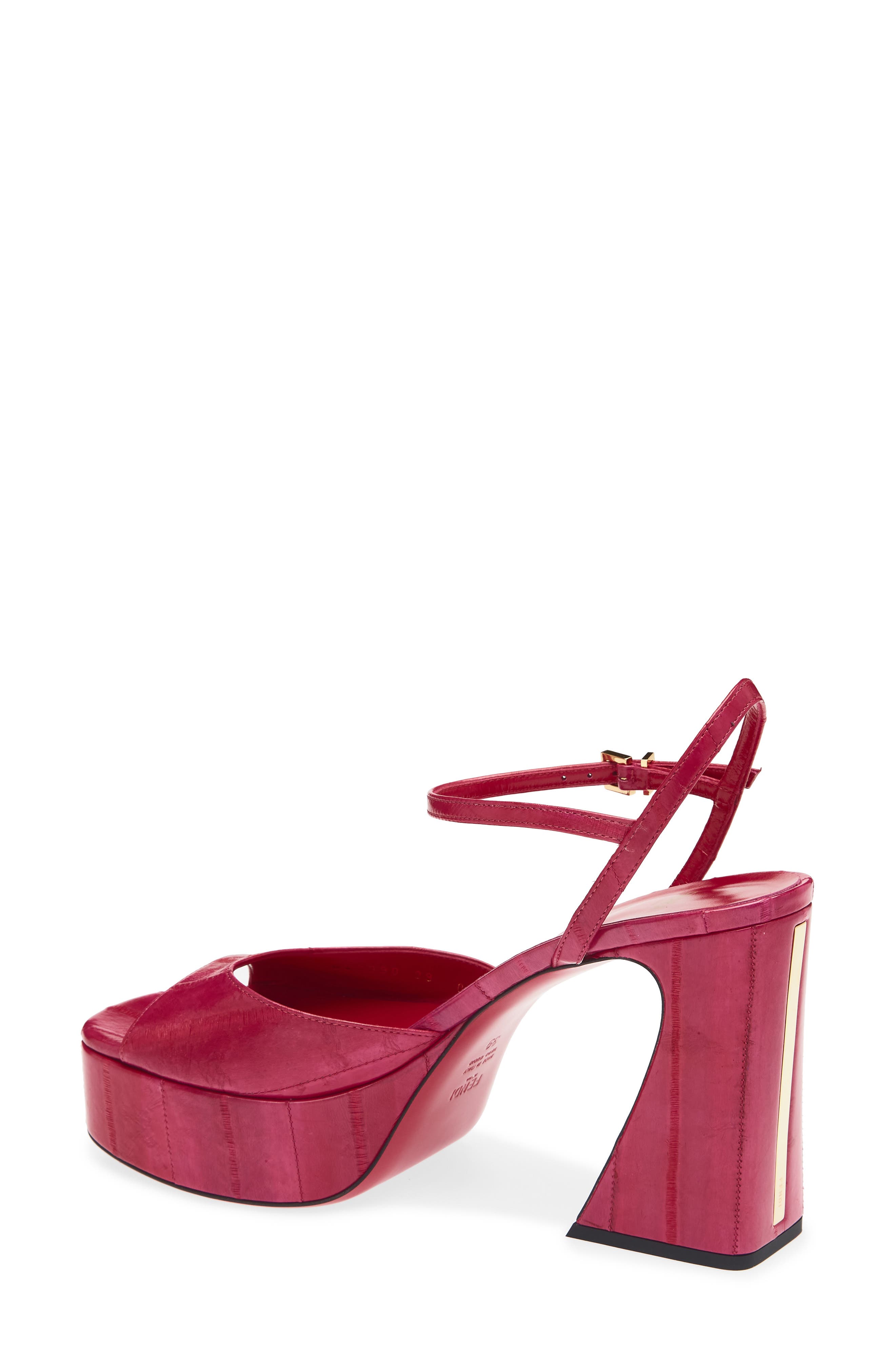 Arco Platform Sandal, Alternate, color, HOT PINK