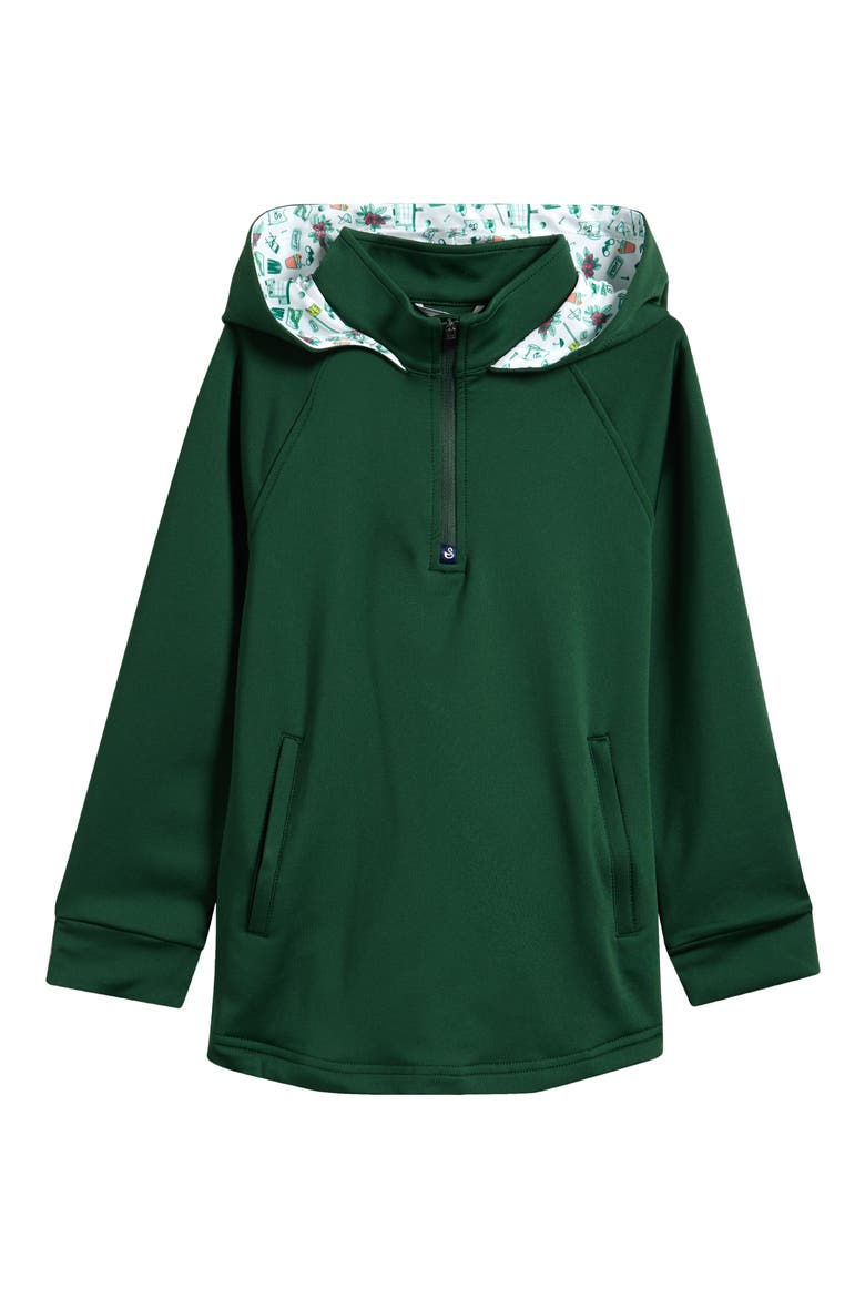 Kids' Championship Hoodie, Main, color, HUNTER