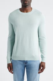 Nordstrom Crewneck Cotton & Cashmere Sweater