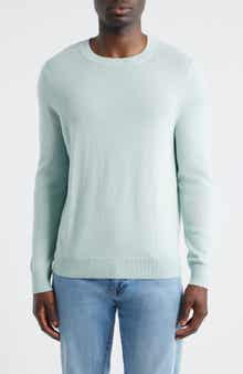 Nordstrom Crewneck Cotton & Cashmere Sweater