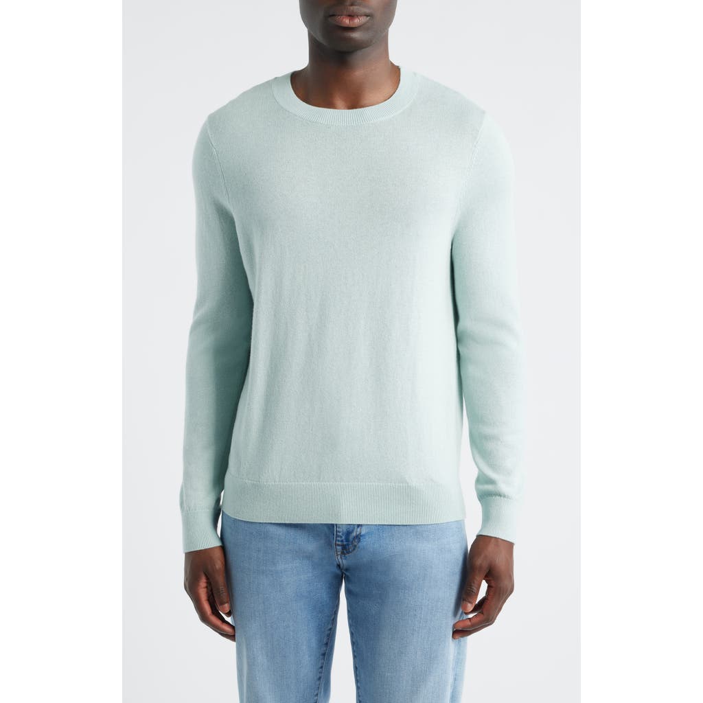 Nordstrom Crewneck Cotton & Cashmere Sweater In Multi