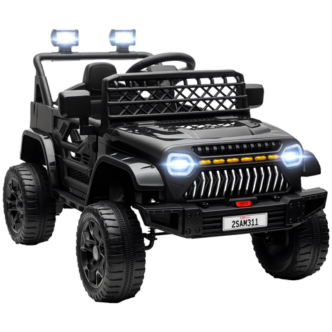 12V Kids Ride On Truck w/ Remote, Spring Suspension, 3 Speeds