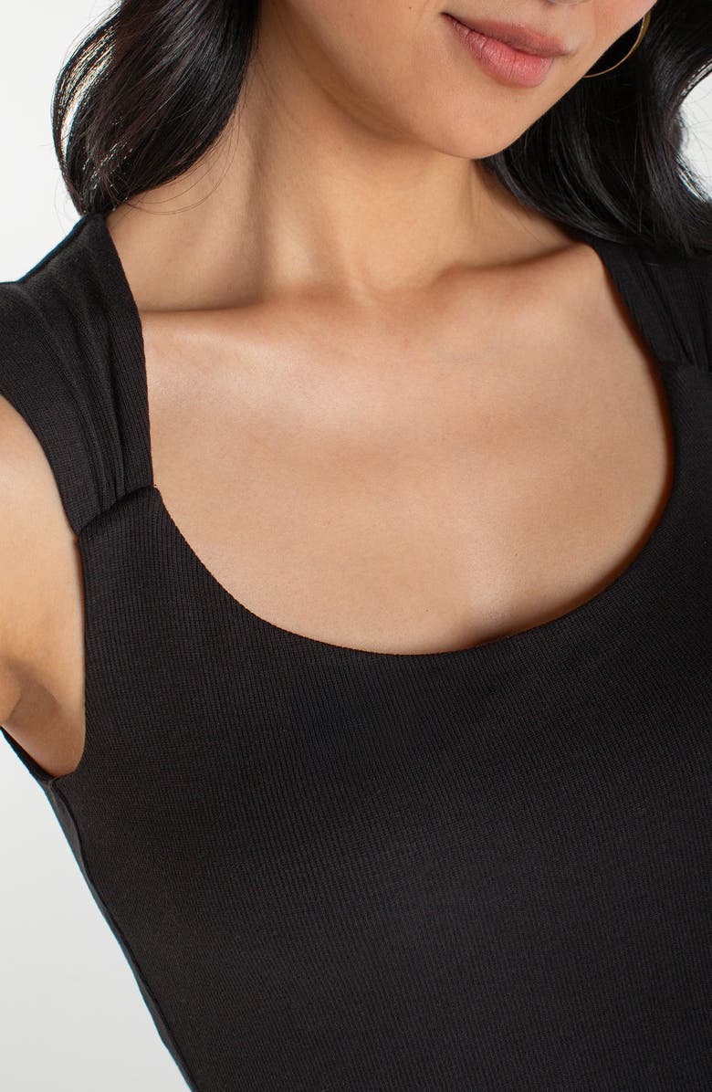 Liverpool Los Angeles Rib Tank, Alternate, color, Black