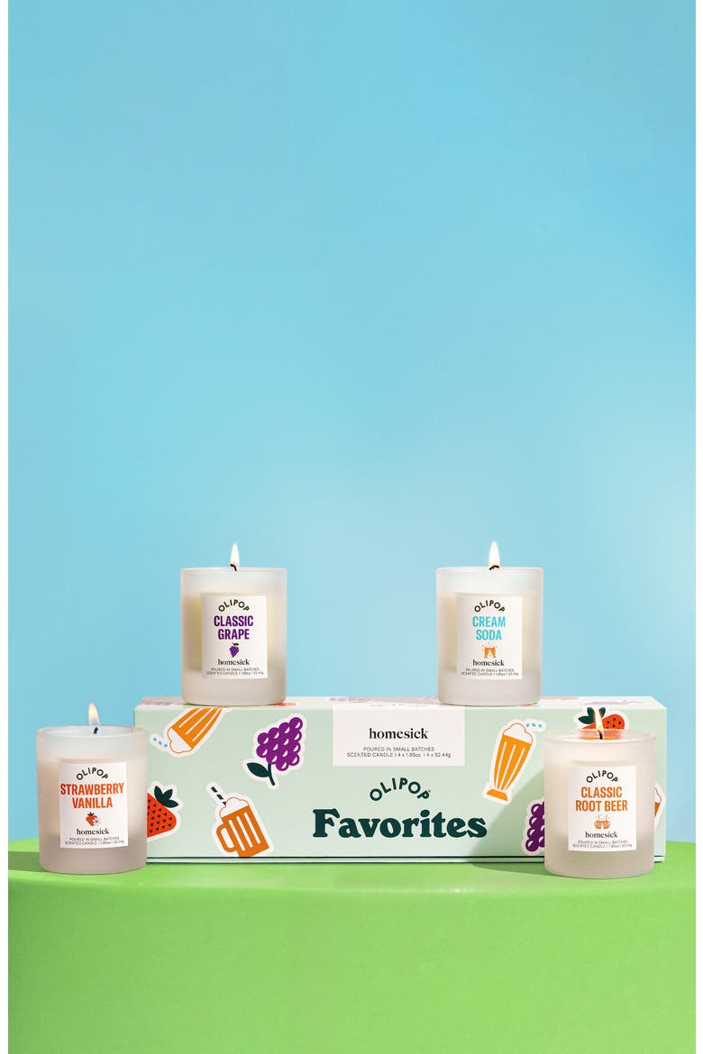 Olipop Favorites Mini Candle Set, Alternate, color, NO COLOR