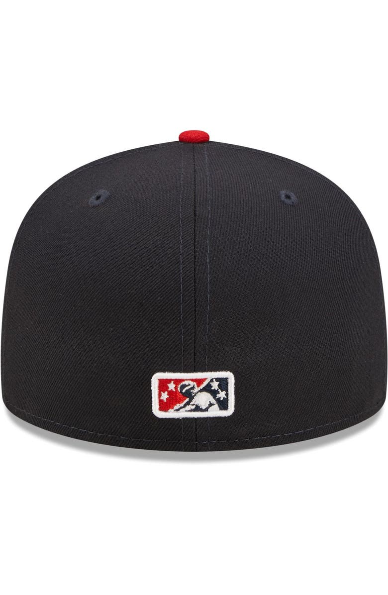 New Era Men's New Era Navy Reno Aces Authentic Collection Team 59FIFTY Fitted Hat, Alternate, color, Navy