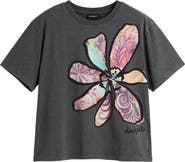 Desigual Floral Cotton Graphic T-Shirt