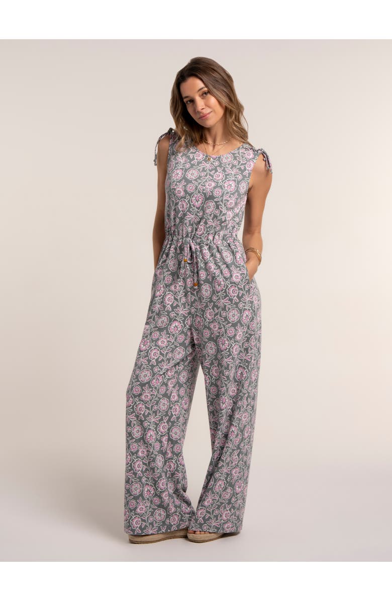 Brakeburn Sari Jumpsuit, Main, color, Khaki