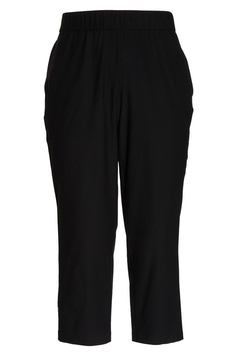 Tapered Ankle Pants, Alternate, color, BLACK