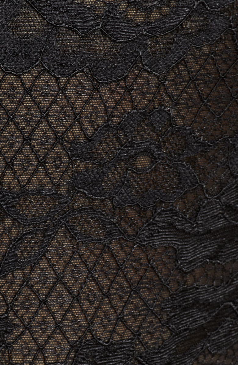 Oh La La Cheri High Leg Underwire Lace Teddy, Alternate, color,