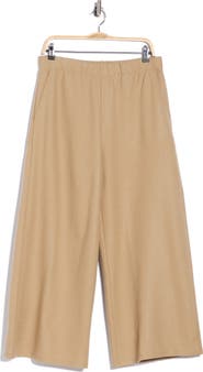 Eileen Fisher Wool Wide Leg Ankle Pants