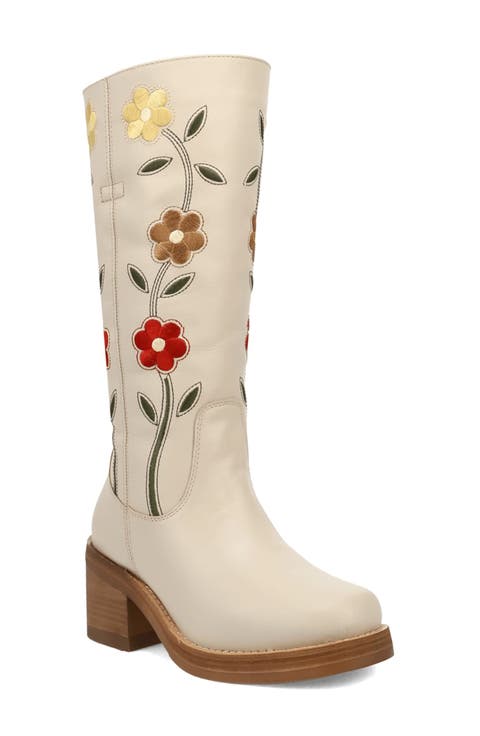 Bloom Embroidered Boot (Women)