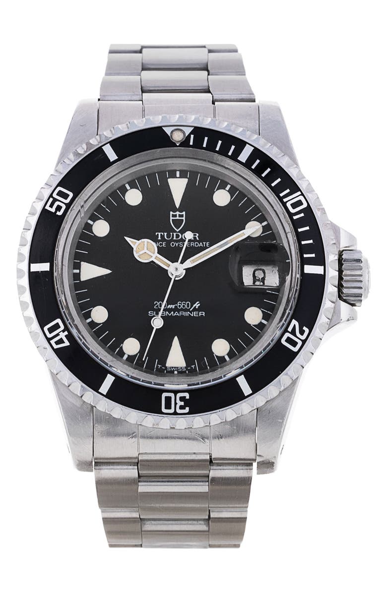 Watchfinder & Co. Tudor Preowned 2003 Prince Oysterdate Submariner Bracelet Watch, 40mm, Main, color,
