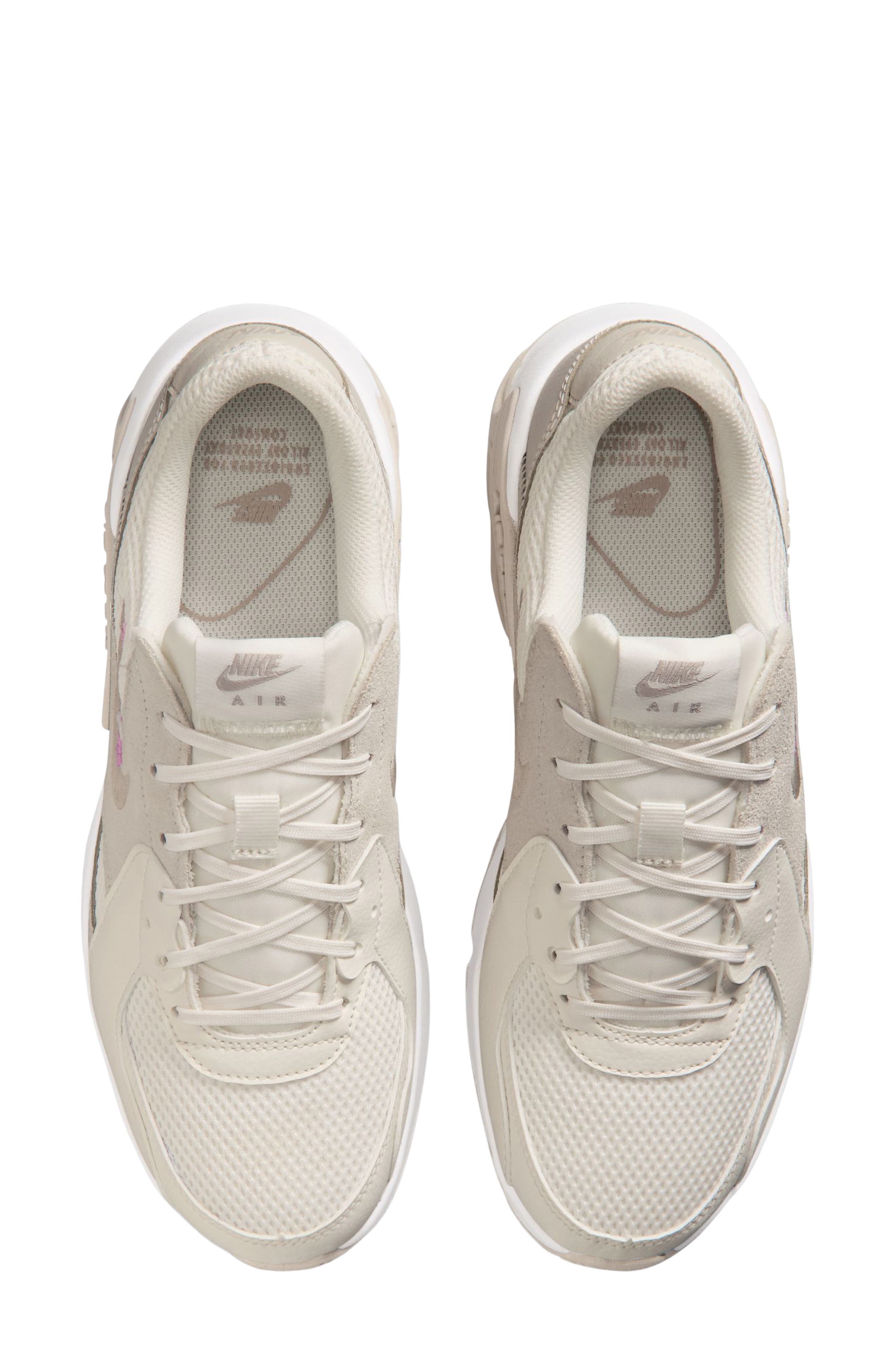 Air Max Excee Sneaker, Alternate, color, SAIL/ CREAM/ PHANTOM-BROWN