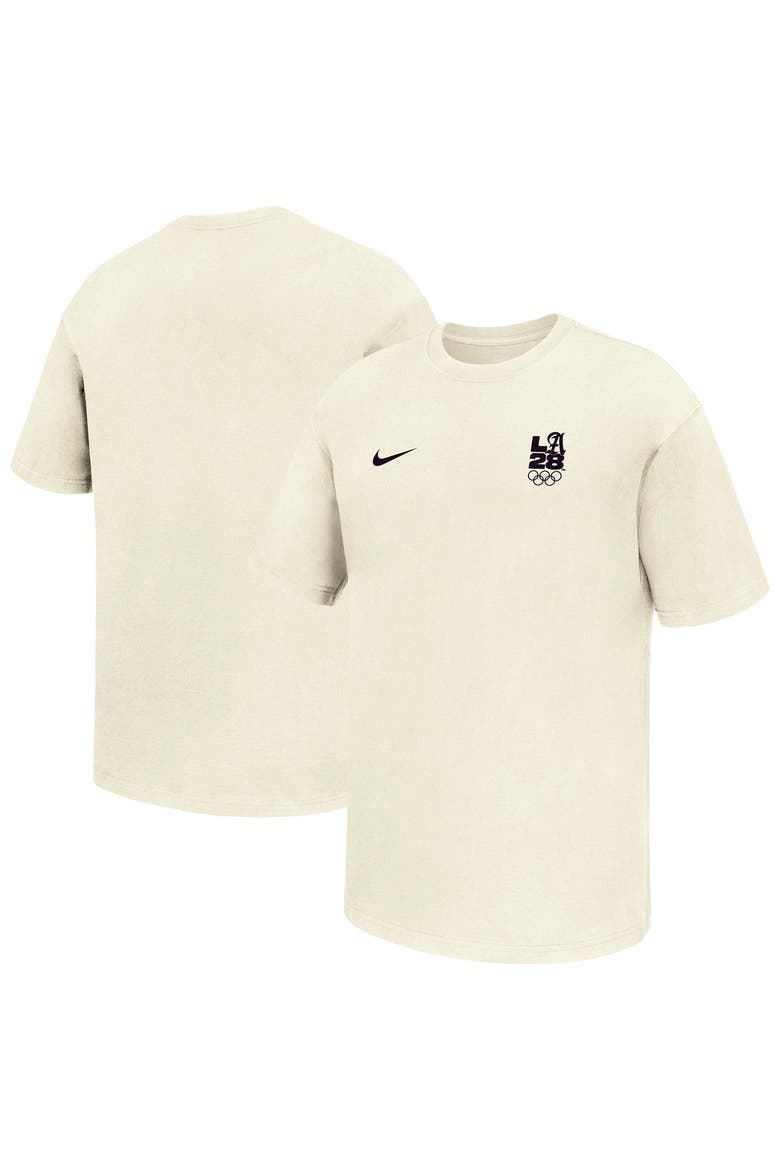 Men's Nike  Natural LA28 Summer Olympics Max90 T-Shirt, Main, color, Natural