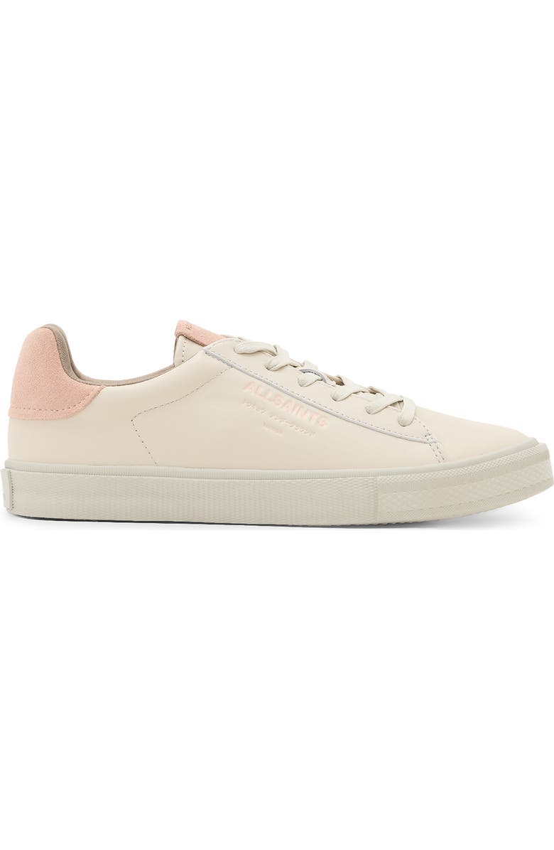 AllSaints Underground Sneaker, Alternate, color, Chalk White / Pink