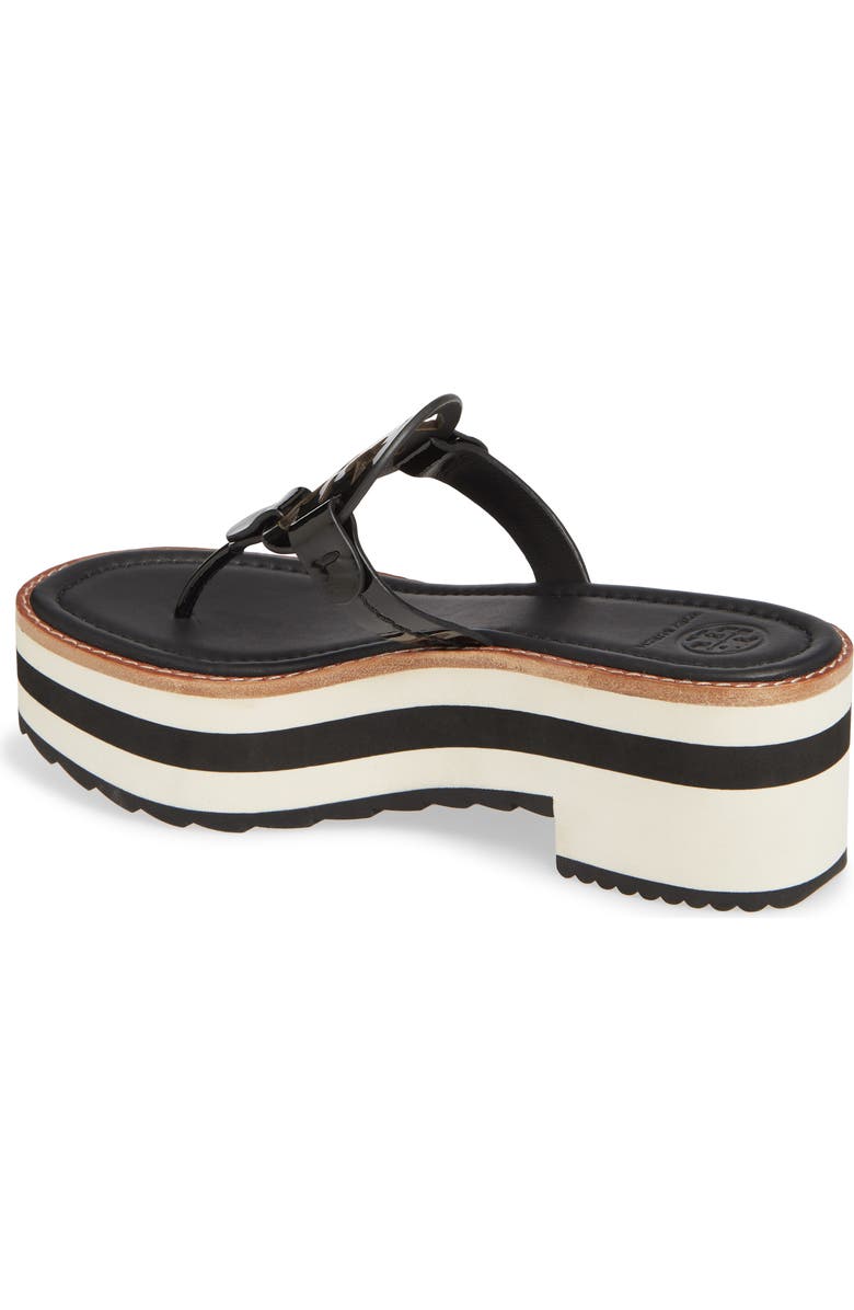 Tory Burch Miller Platform Sandal, Alternate, color,