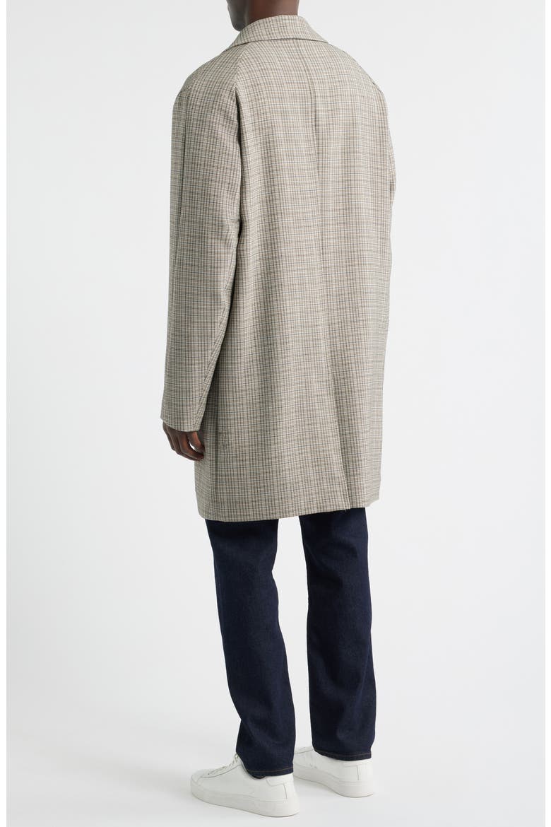 Clark Plaid Coat, Alternate, color, MEDIUM BEIGE