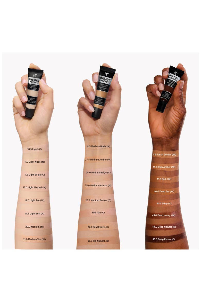 Bye Bye Under Eye Anti-Aging Water Resistant Full Coverage Concealer, Alternate, color, 20.0 MEDIUM N 0.1
