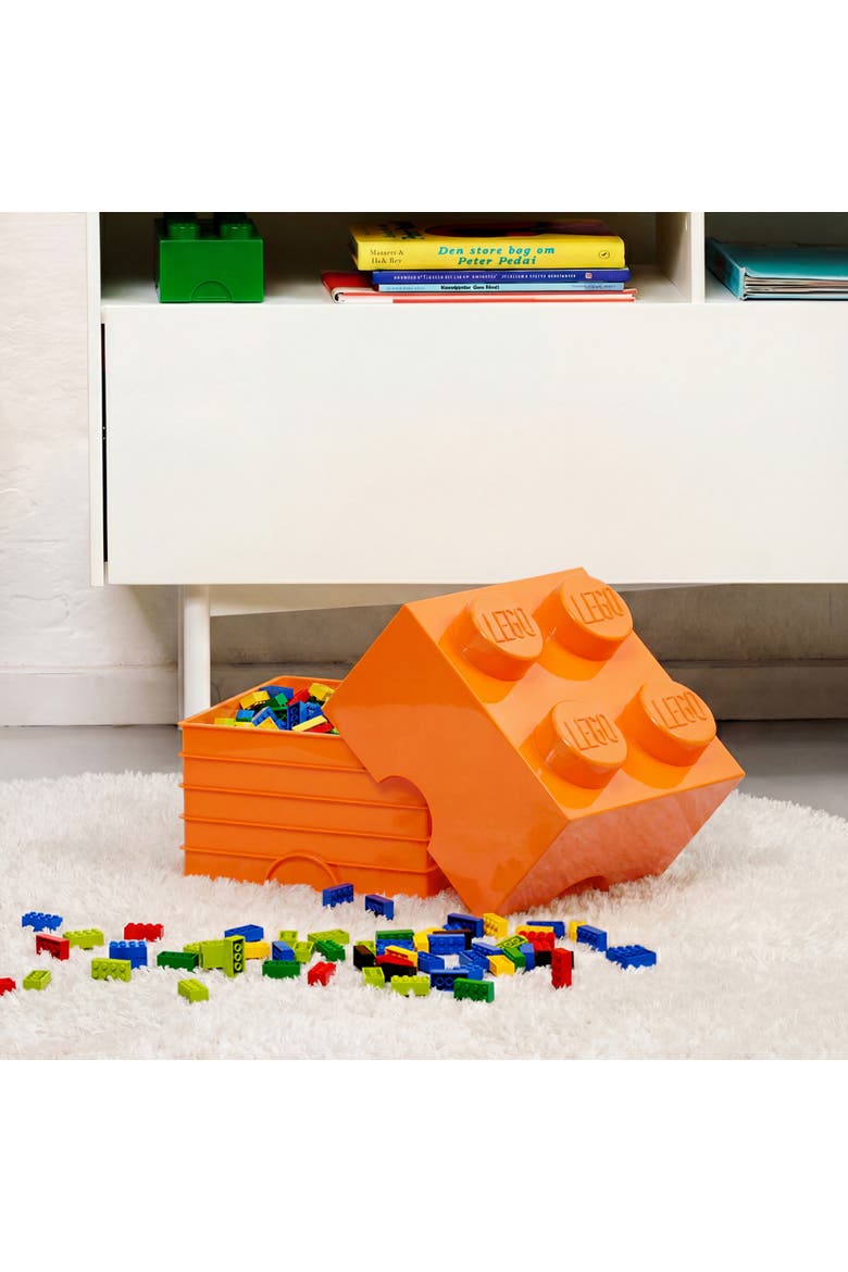 Storage Brick 4, Alternate, color, Orange