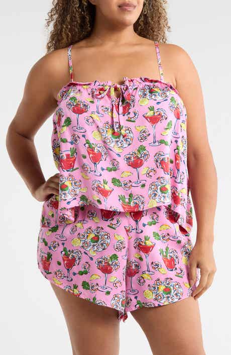 Printfresh Satin Sydney Short Pajamas