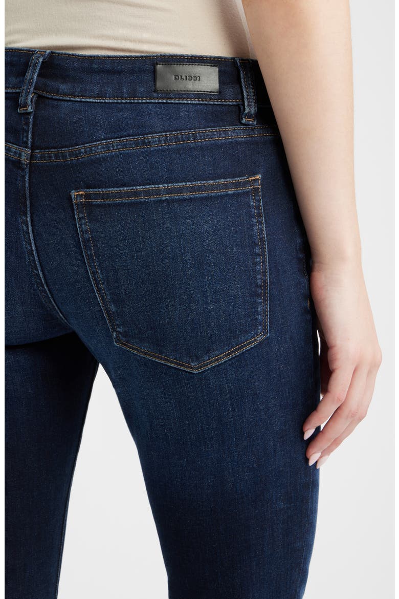 Milano Low Rise Skinny Bootcut Jeans, Alternate, color, THUNDERBIRD
