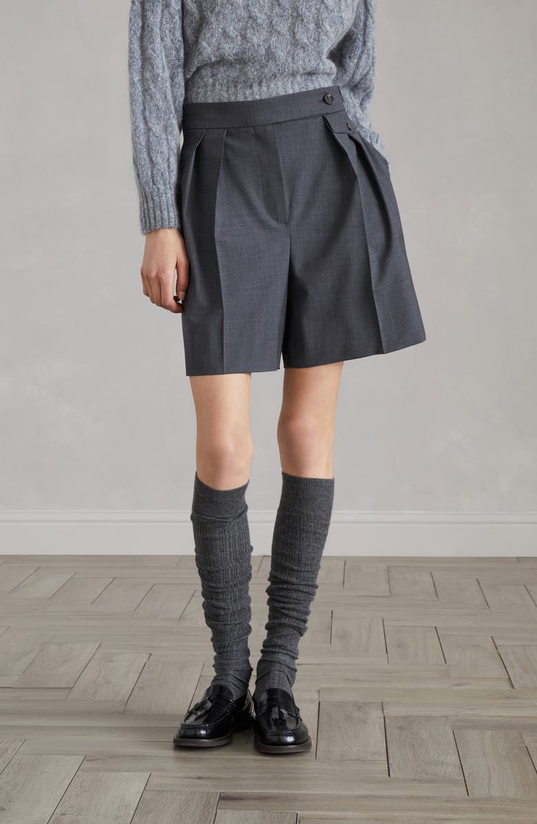 Brunello Cucinelli City Bermuda shorts, Alternate, color, 