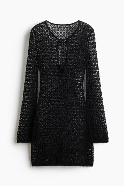 Crochet-look Beach Dress