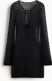 H&M Crochet-look Beach Dress