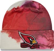 New Era Men's New Era Cardinal Arizona Cardinals 2022 Sideline Ink Dye Cuffed Knit Hat