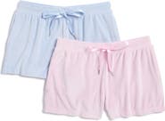 JACLYN Assorted 2-Pack Velour Pajama Shorts