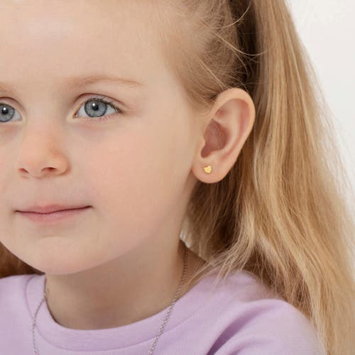 In Season Jewelry 14k Polished Heart Earrings In Gold