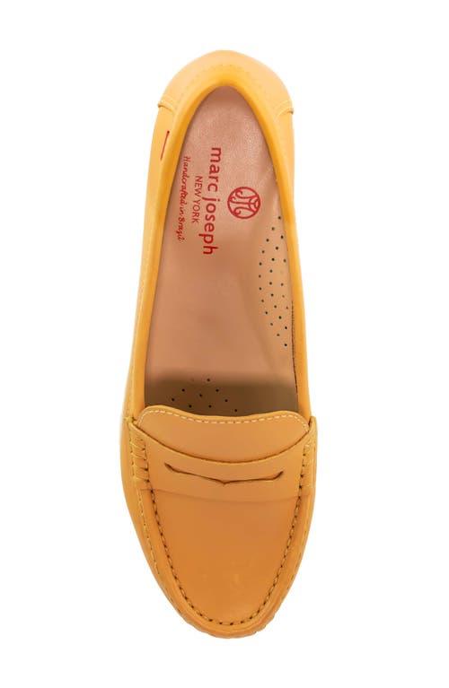 Marc Joseph New York Hamptons Penny Loafer In Animal Print
