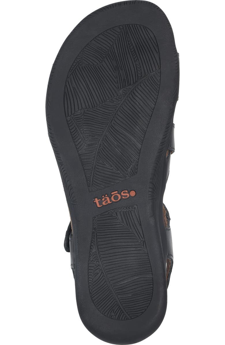 Taos Big Time Ankle Strap Sandal, Alternate, color, Black