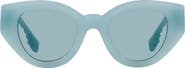 Burberry Meadow 47mm Round Sunglasses