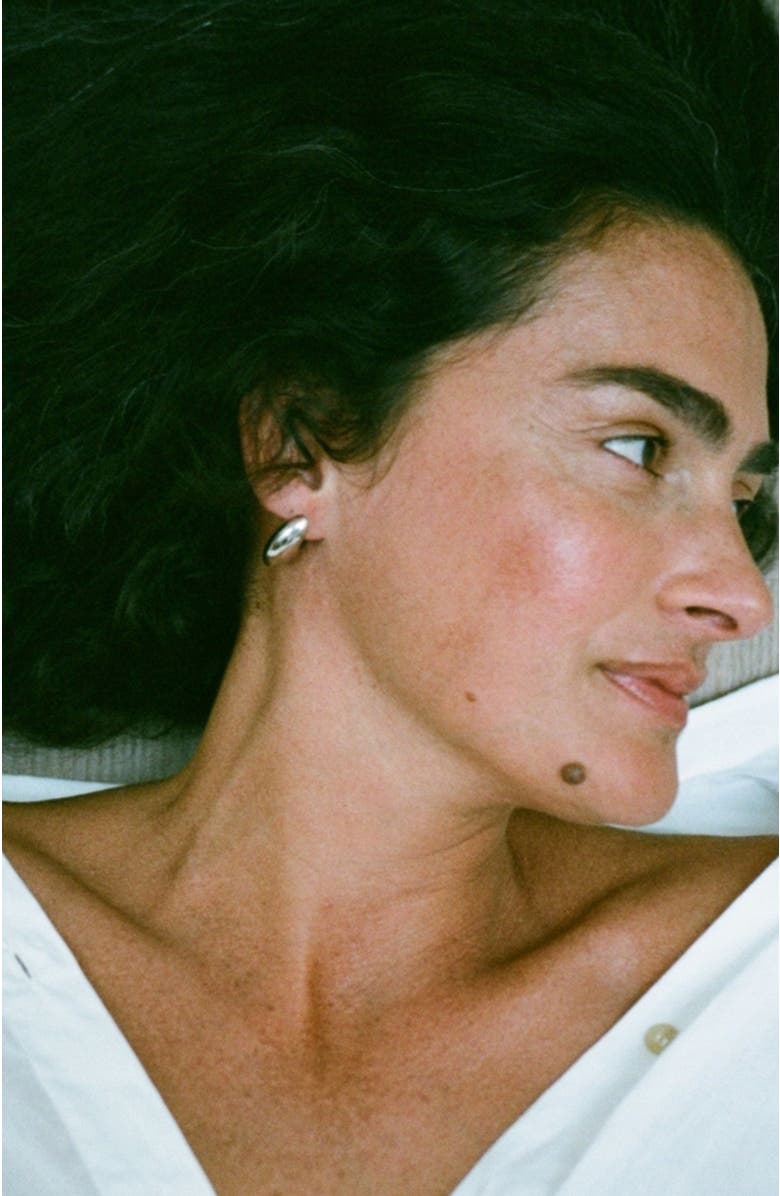 Otiumberg Pebble Earrings, Alternate, color, Silver