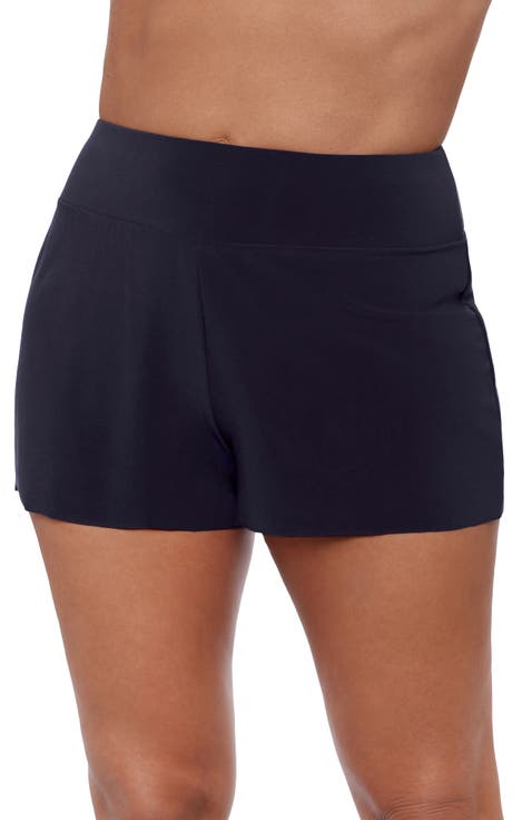 Beach Short High Waist Swimsuit Bottom