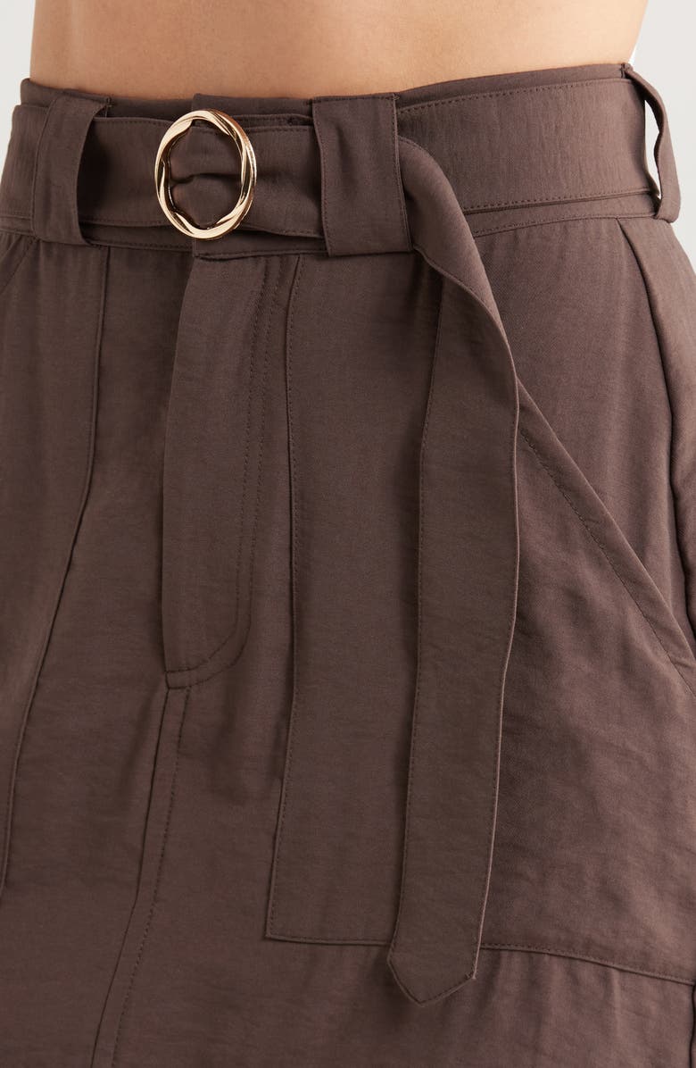 BOAMAR Ozzie Belted Miniskirt, Alternate, color, Miranda