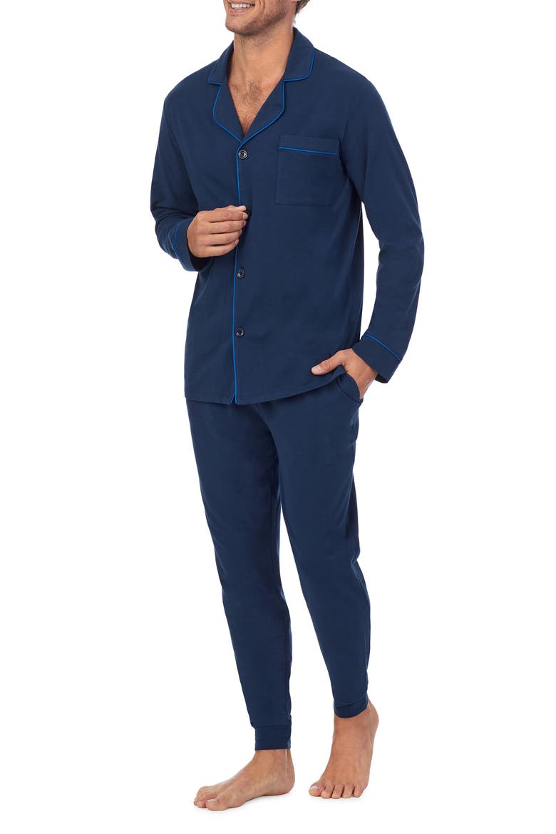Knit Organic Cotton Pajamas, Alternate, color, MON AMOUR
