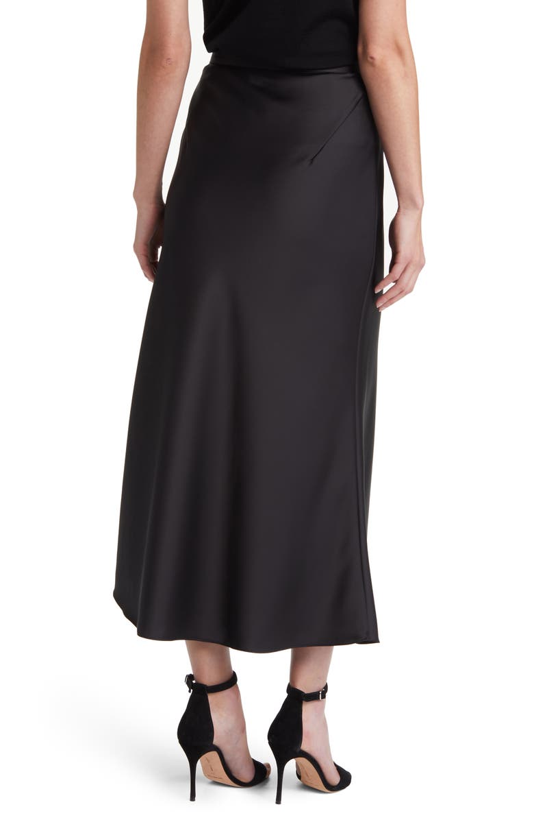 BOSS Vinarea Satin Midi Skirt, Alternate, color, 
