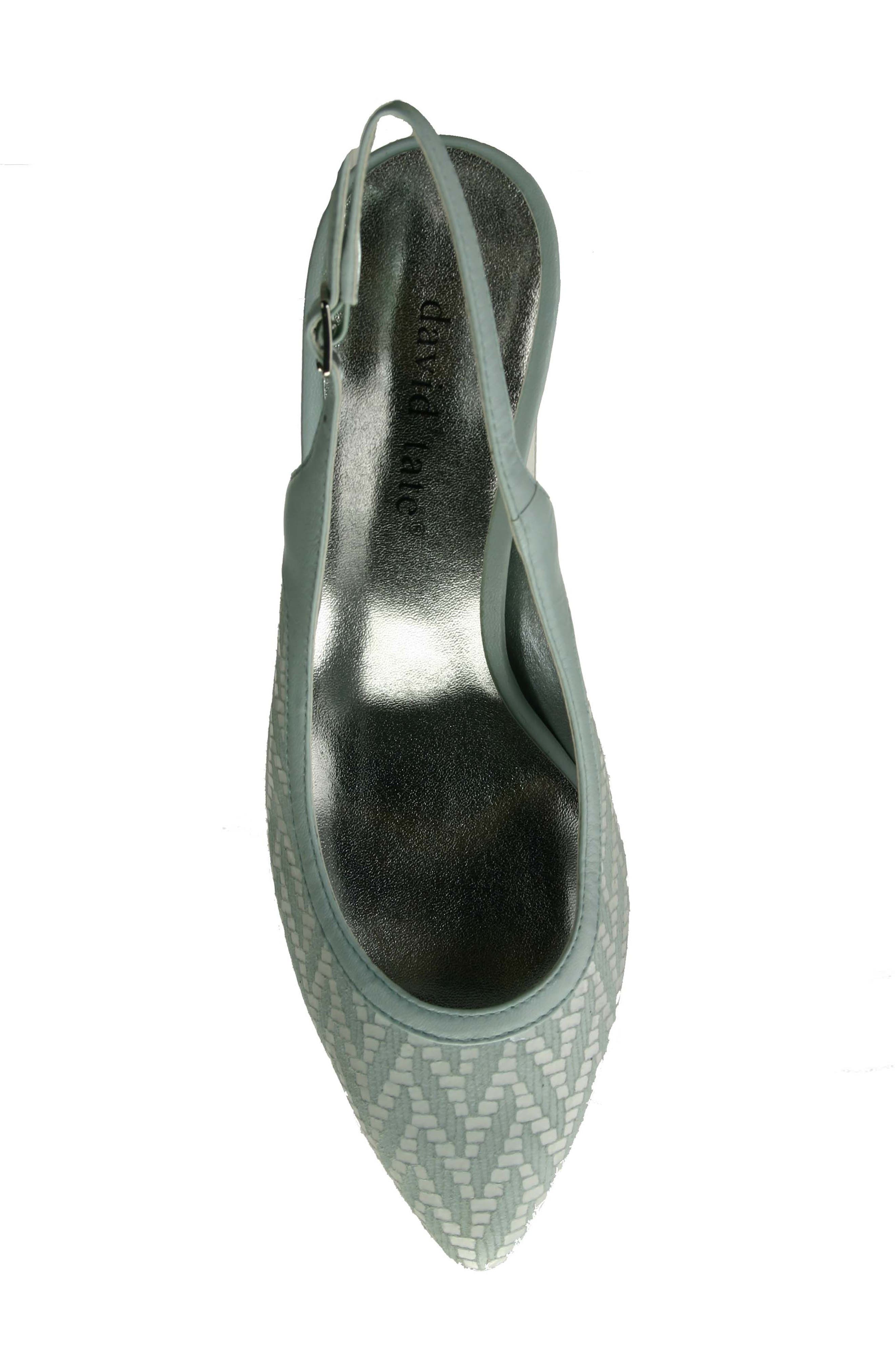 David Tate Bella Pointed Toe Slingback Pump, Alternate, color, 