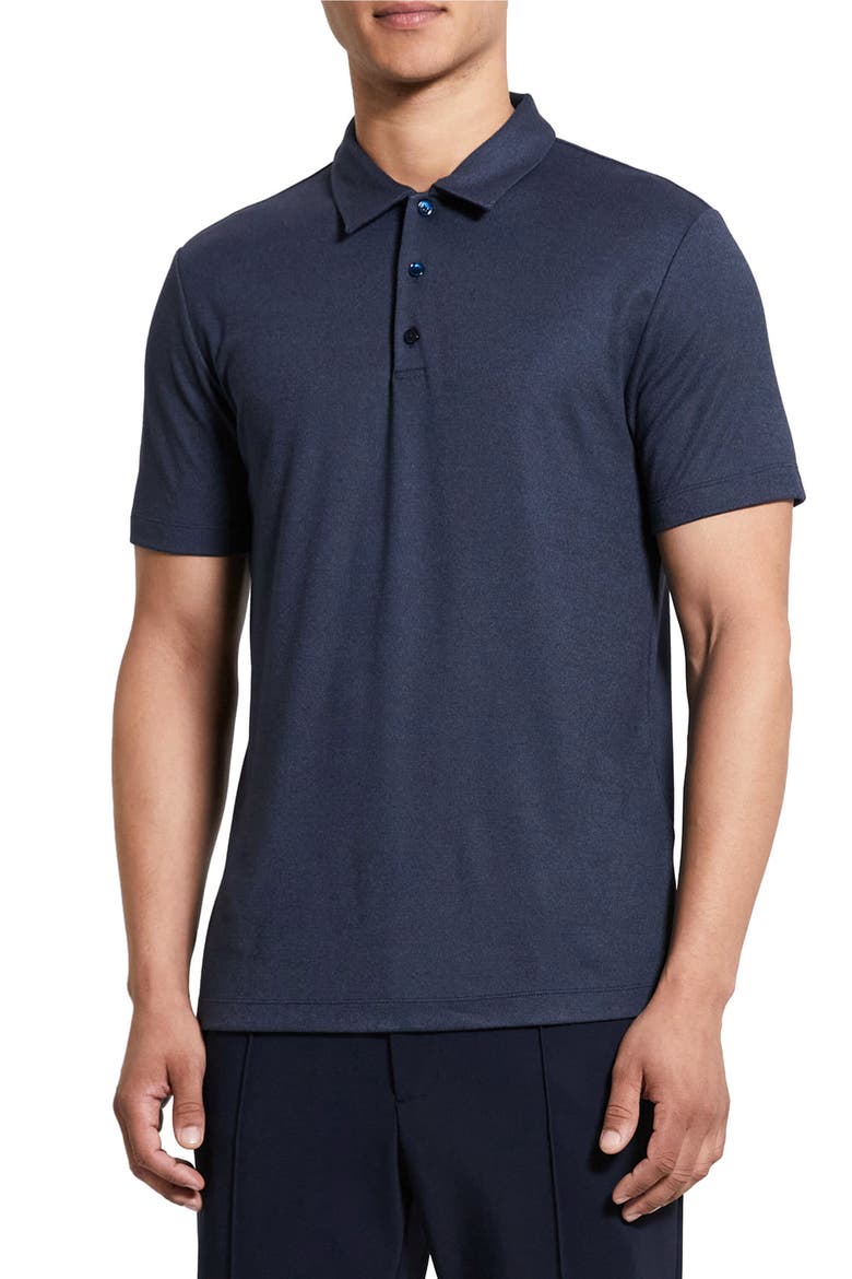 Bron Anemone Modal Blend Jersey Polo, Alternate, color, ECLIPSE MULTI