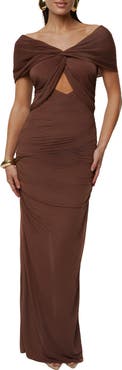 JLUXLABEL Alessandra Off the Shoulder Dress