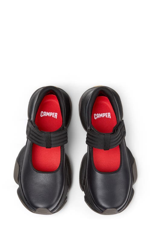 Camper Karst 2 Mary Jane Sneaker In Animal Print